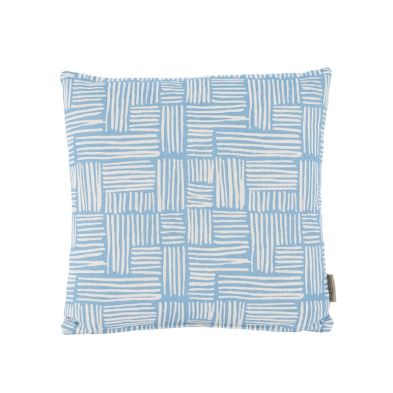 Scatter Cushion Square - Sky Blue Wicker